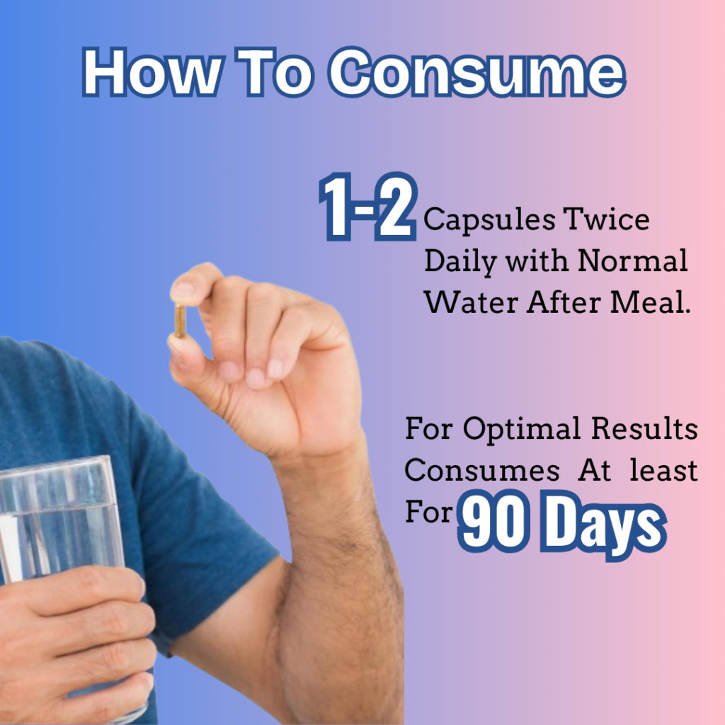 PHC Prosto Capsule How to consume